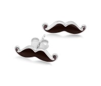 Kids Stud Earring Mustache Shape STE-203